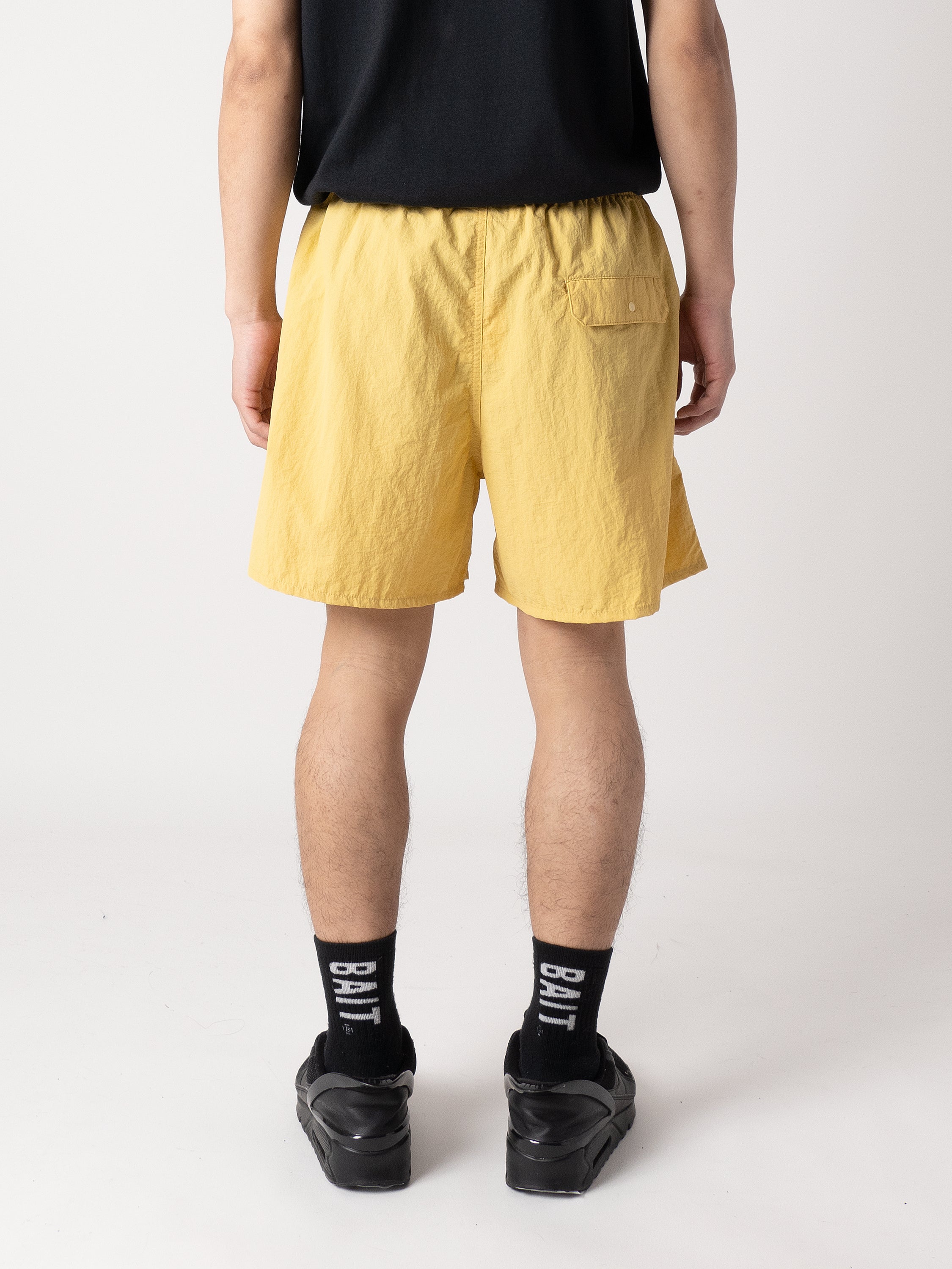 Iconic Angels Nylon Shorts (Yellow) – SUNSET COAST