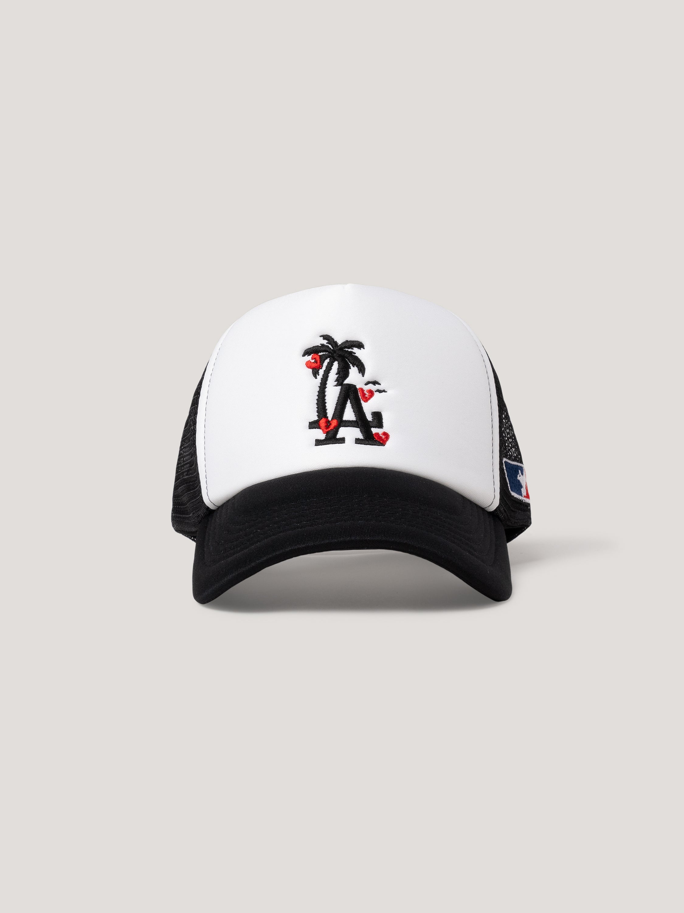 Lost Angels Mesh Cap (Black/White) – SUNSET COAST