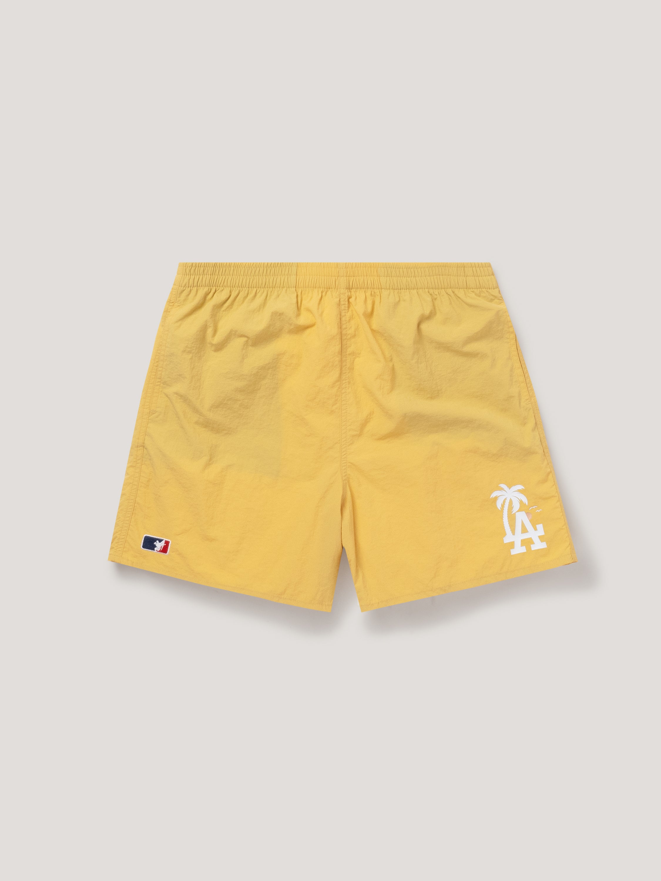 Iconic Angels Nylon Shorts (Yellow) – SUNSET COAST